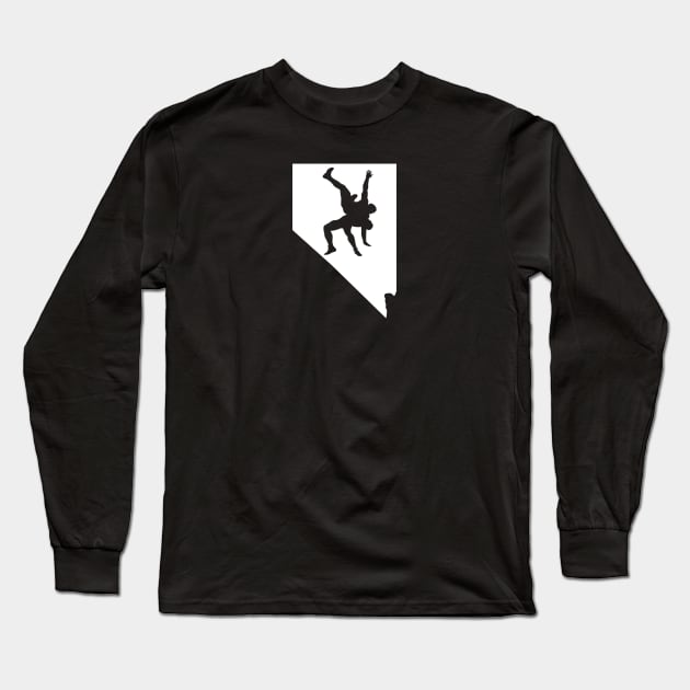 Nevada Wrestling Long Sleeve T-Shirt by Ruiz Combat Grappling